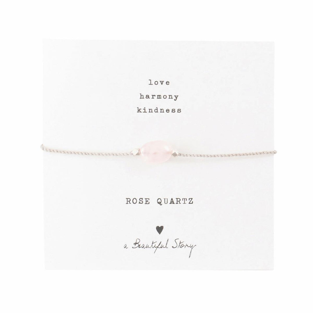 Armband Edelsteinkarte Rauchquarz von A Beautiful Story