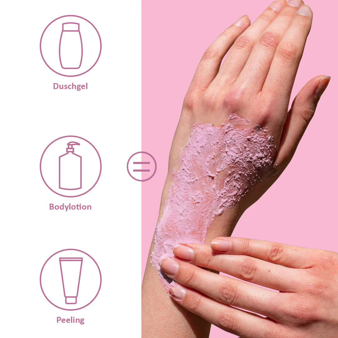 3in1 Dusch-Fluff Rosengarten von Puremetics Infos