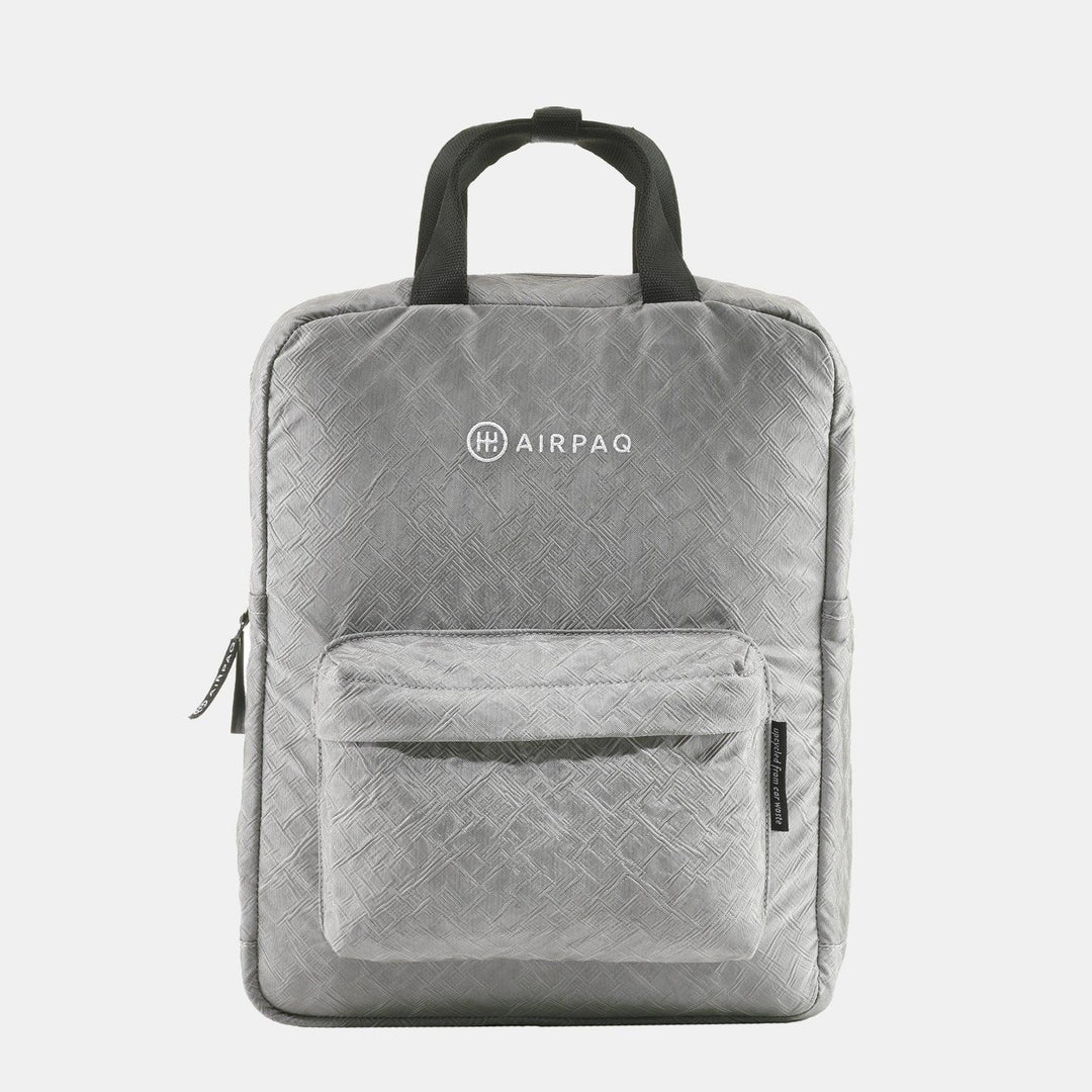 Rucksack Qube Grau von Airpaq Front