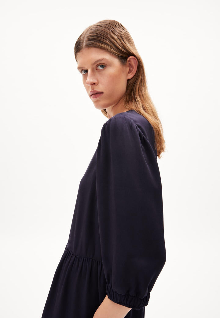 Webkleid ROSEAA Ecovero™ Viskose Night Sky