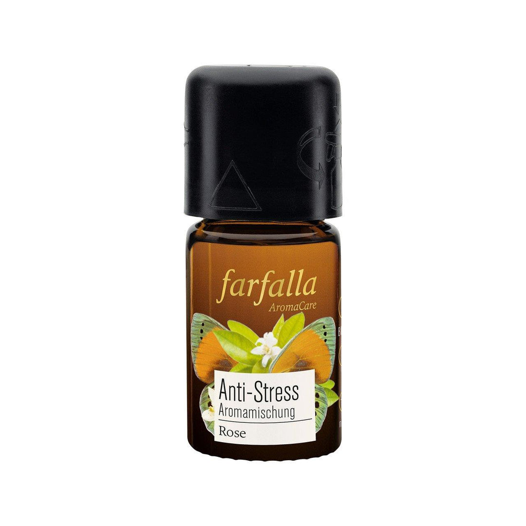 Aromamischung Anti-Stress Rose von farfalla