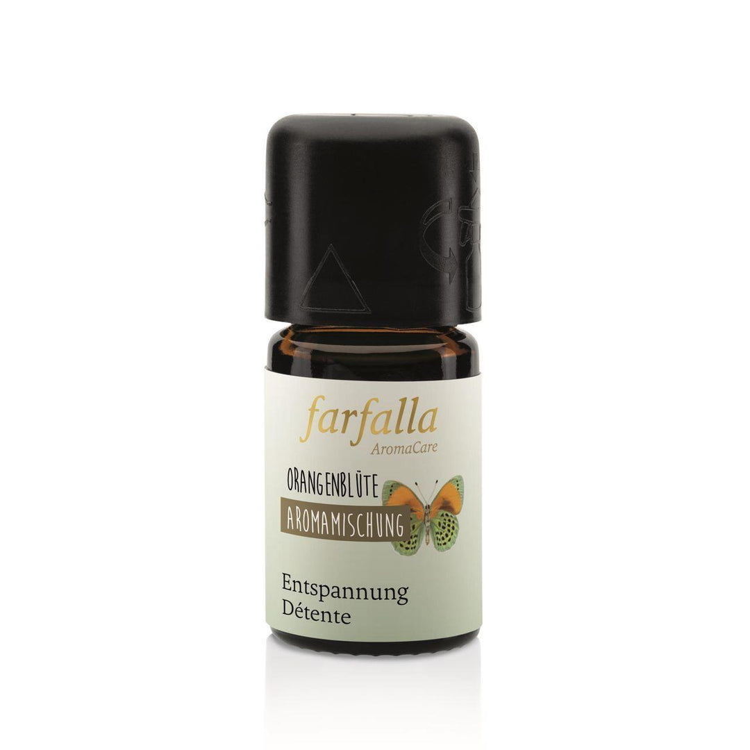 Aromamischung Entspannung Orangenblüte von farfalla