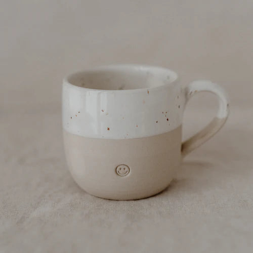 Cappuccinotasse Smiley von Eulenschnitt