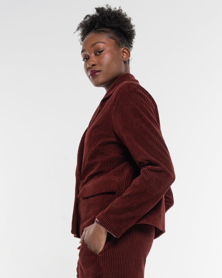 Cord Jacke Ruby Red von Alma & Lovis 3