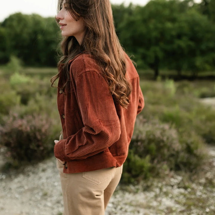 Cordjacke Silja Karamellbraun von Nordlicht 5