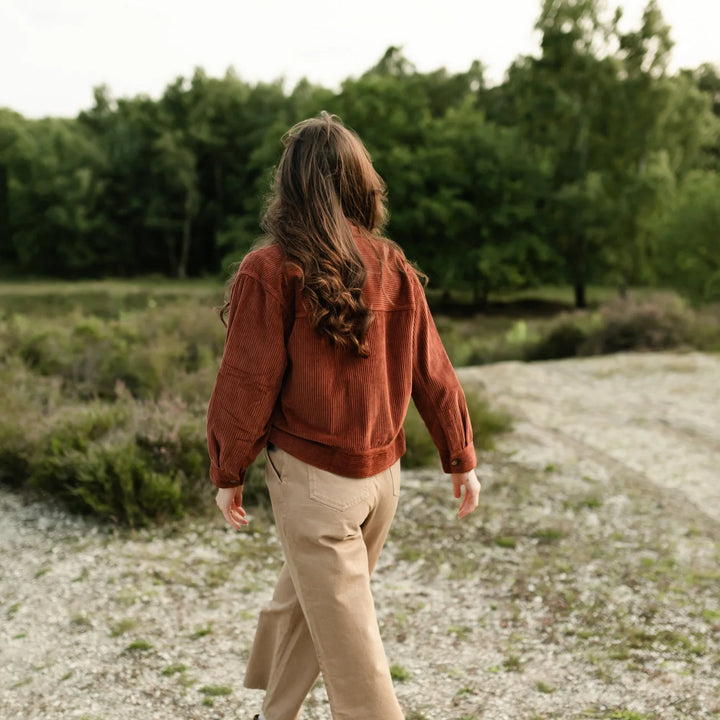 Cordjacke Silja Karamellbraun von Nordlicht 8