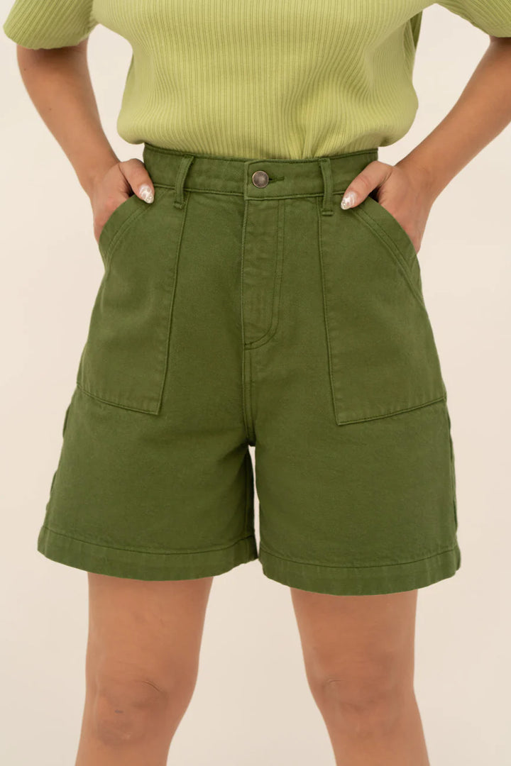 Denim Shorts Karla Green von Näz 2