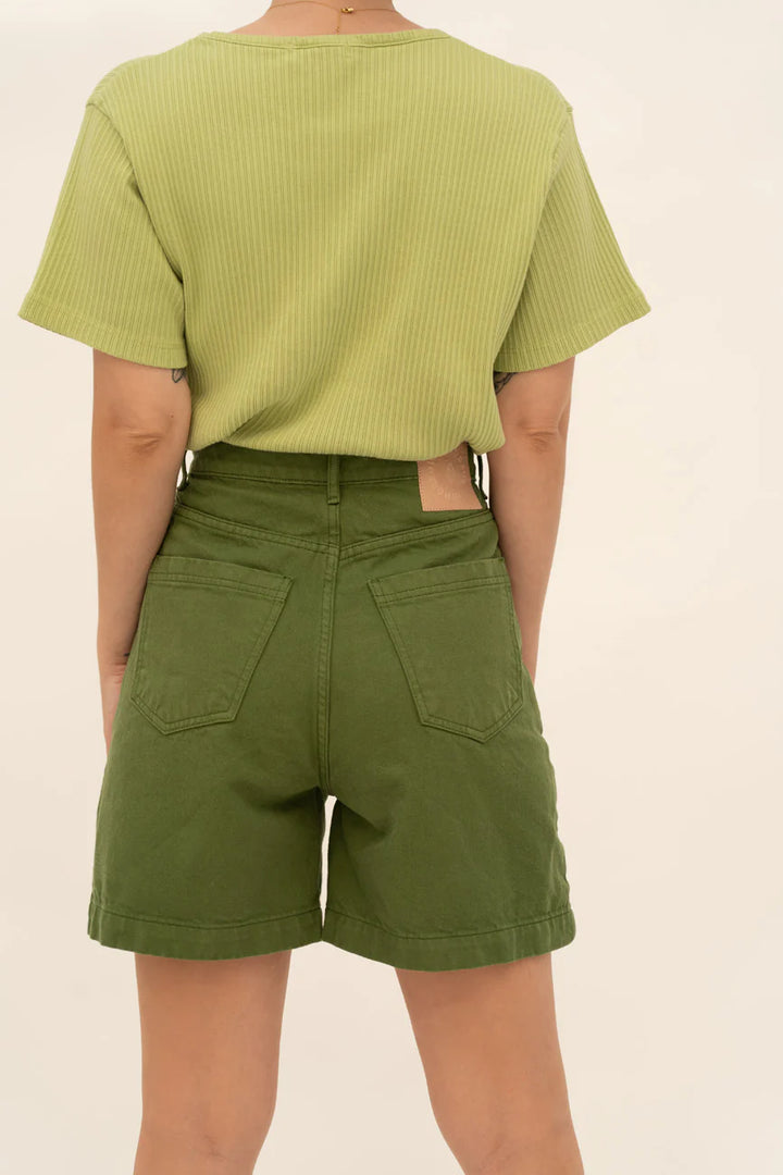 Denim Shorts Karla Green von Näz 3