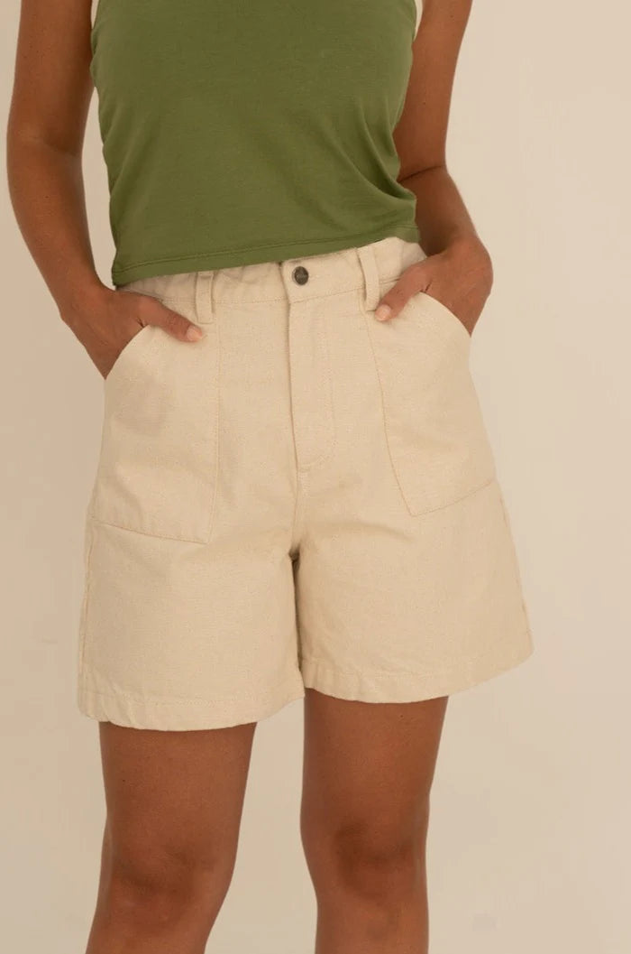 Denim Shorts Karla White von Näz