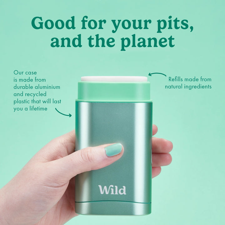 Deodorant Starterset Minze & Aloe Vera für Herren von Wild Infos