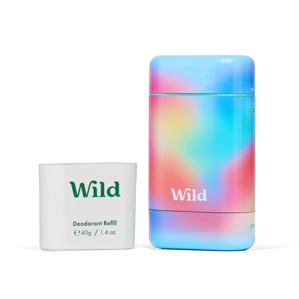 Deodorant Starterset Zitrone Basilikum & Blutorange von Wild Refill