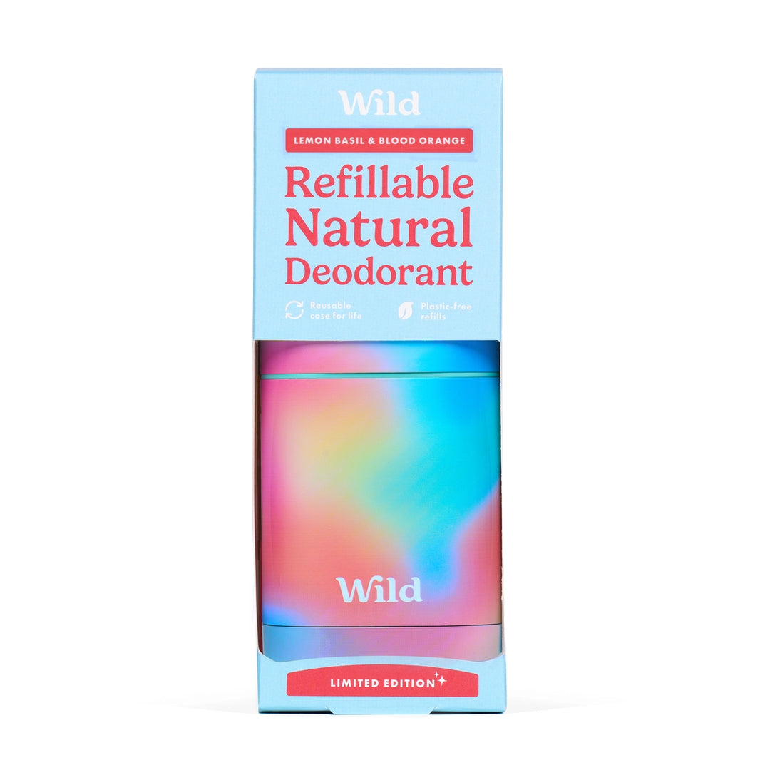 Deodorant Starterset Zitrone Basilikum & Blutorange von Wild