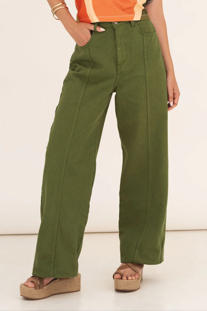 Elsa Green Denim Trousers von Näz 2