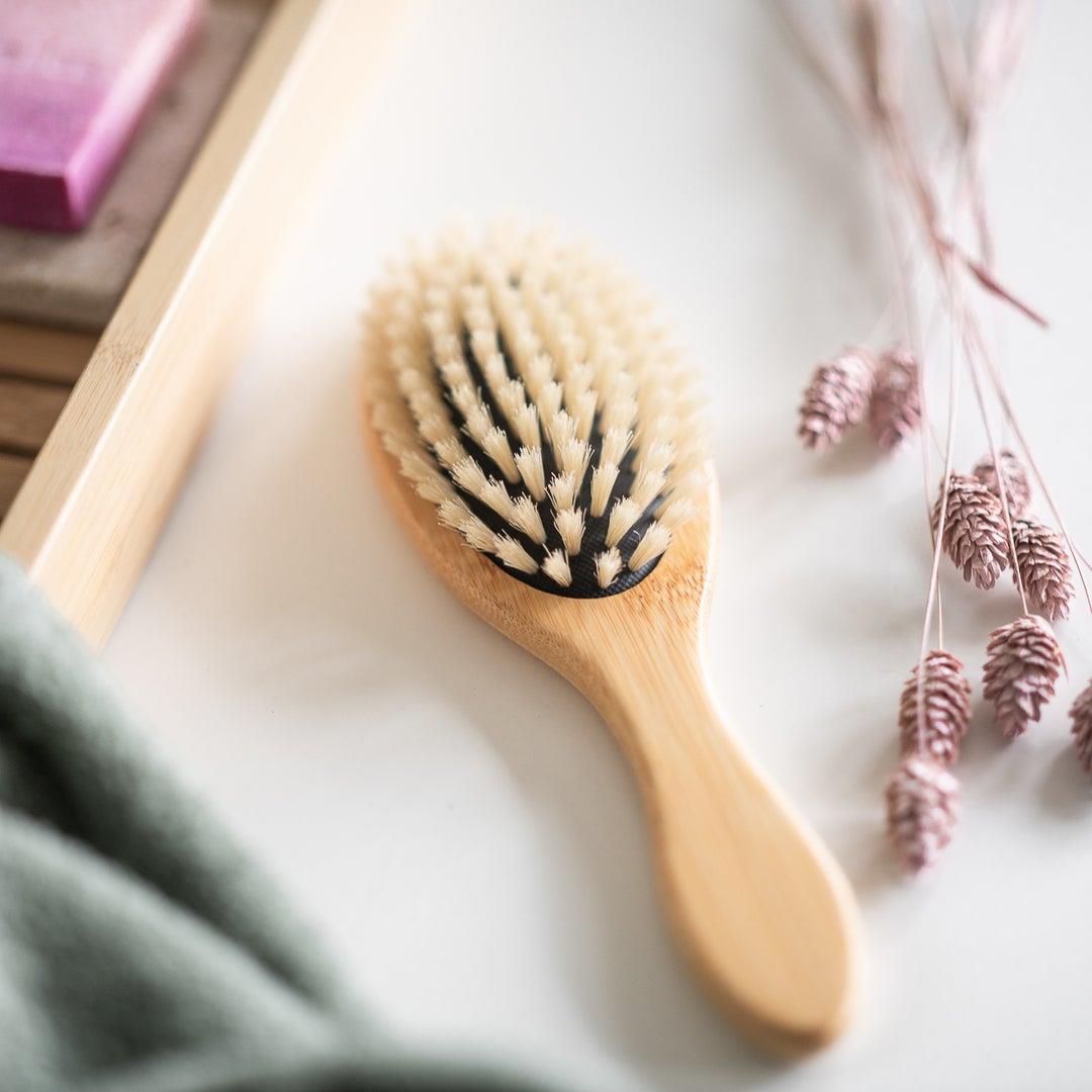 Haarbürste Bambus Sisal von Puremetics