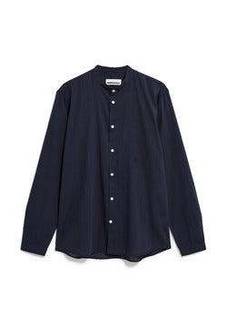 Hemd VAALERONIMUS Relaxed Fit Night Sky Armedangels Model