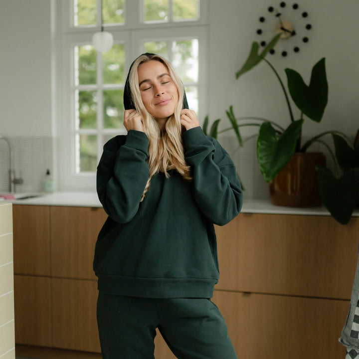 Hoodie Nissa Update Waldgrün von Nordlicht 10