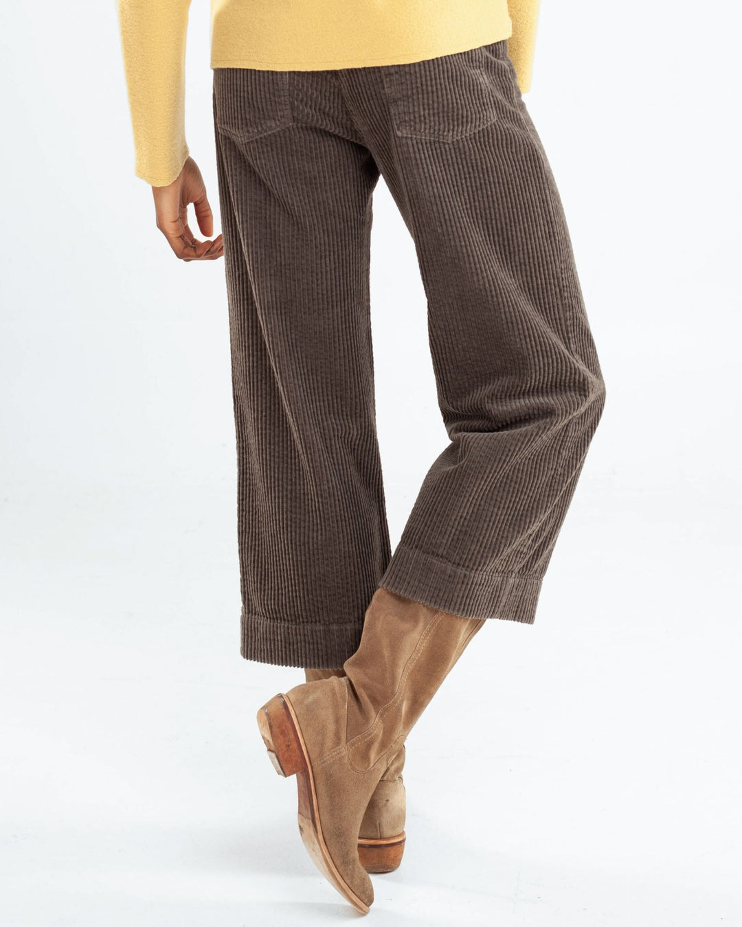 Hose Cablecord Culotte Trüffle von Alma & Lovis 4