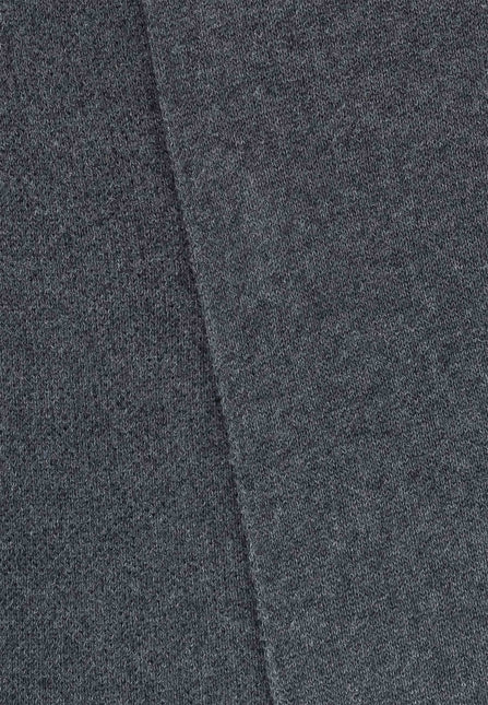 Jacquard Rippstrick Schal ASMEE anthrazit melange von MELA 6