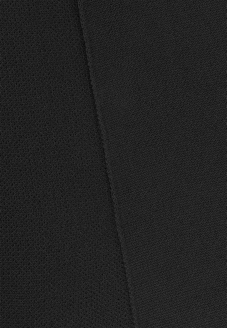 Jacquard Rippstrick Schal ASMEE schwarz von MELA 5