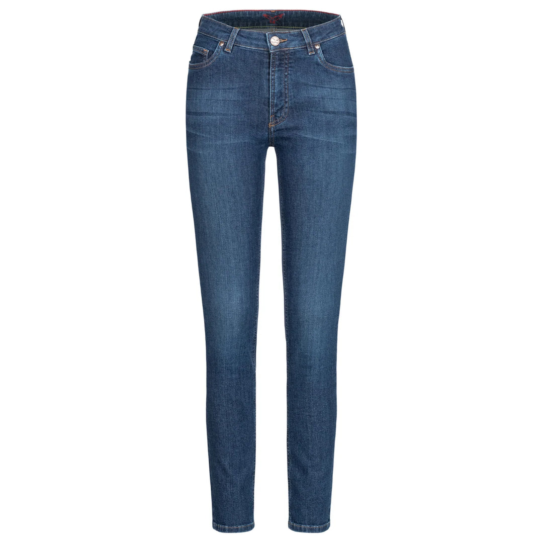 Jeans HAN:NA Skinny High Waist Fashion Blue von Feuervogl 4