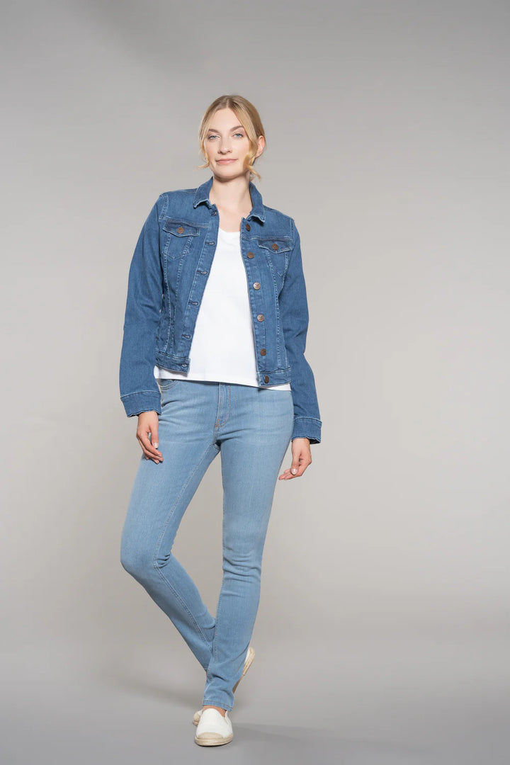 Jeansjacke SVA:LA Hyperflex Fashion Blue von Feuervogl