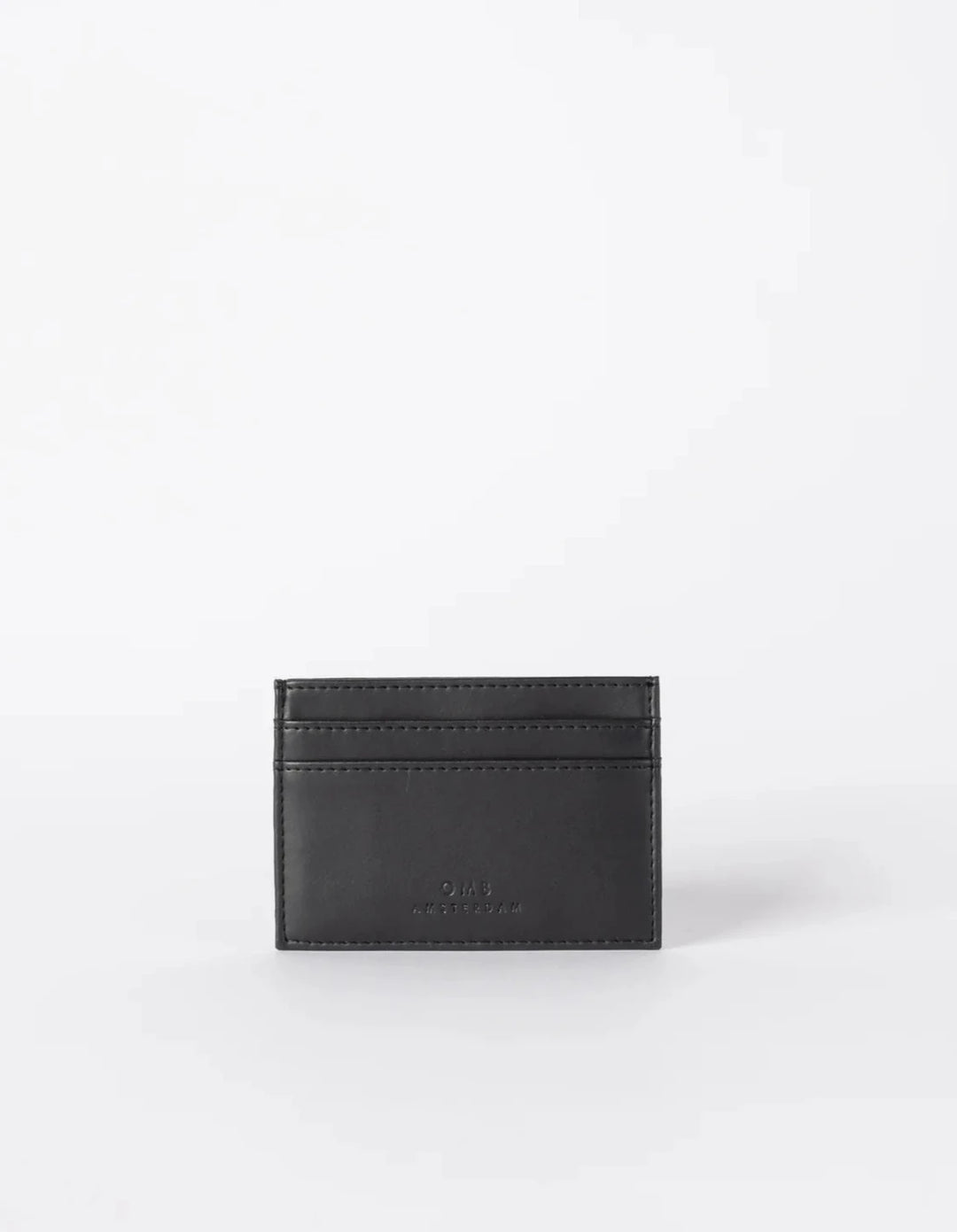 Kartenetui vegan Marks Cardcase Apple Leather Black von O MY BAG