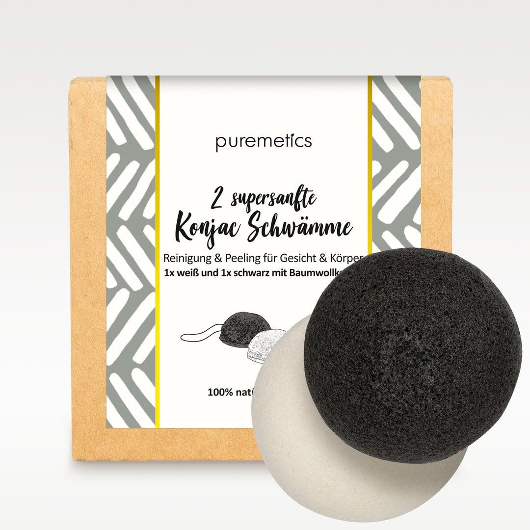Konjac Schwämme 2 Stück von Puremetics