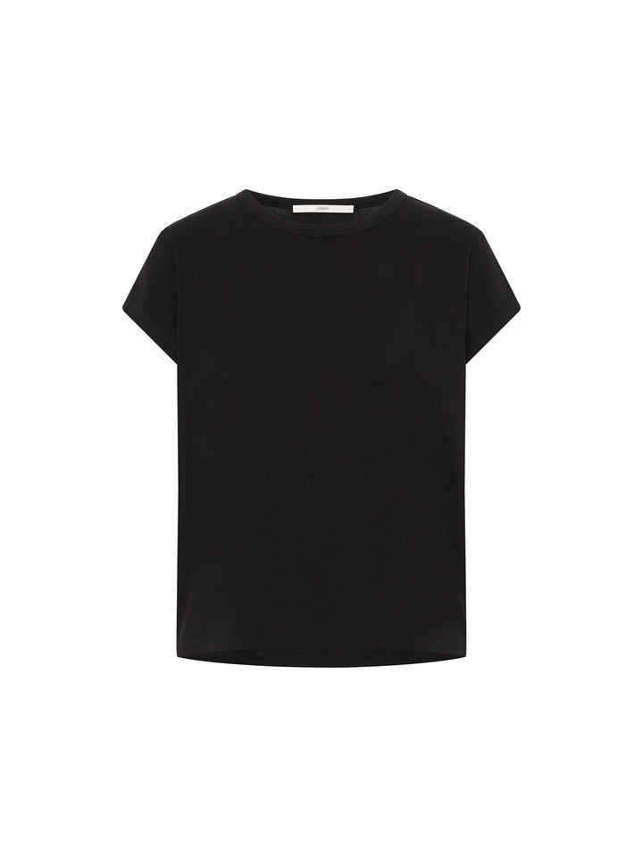 Kurzarmshirt GOTS Black von Lanius 6