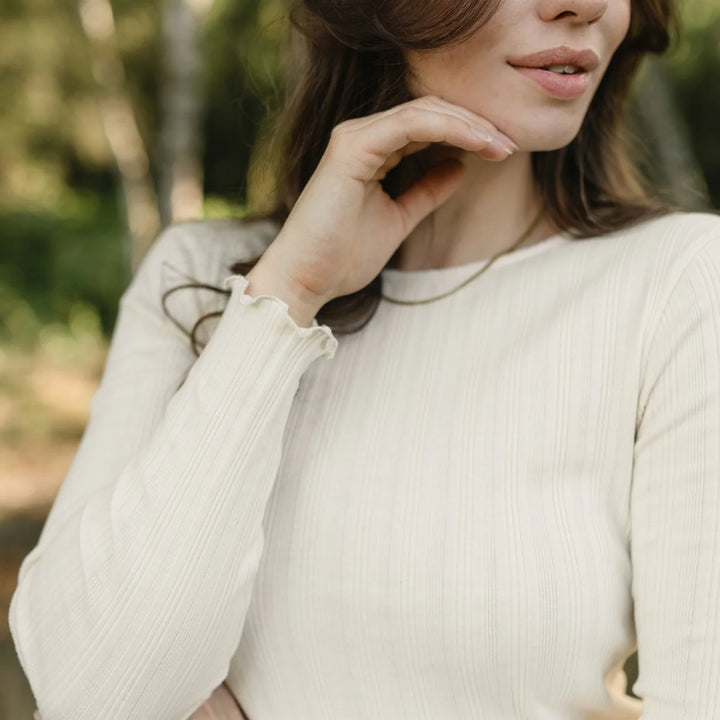 Langarmshirt Maja Natur von Nordlicht  3