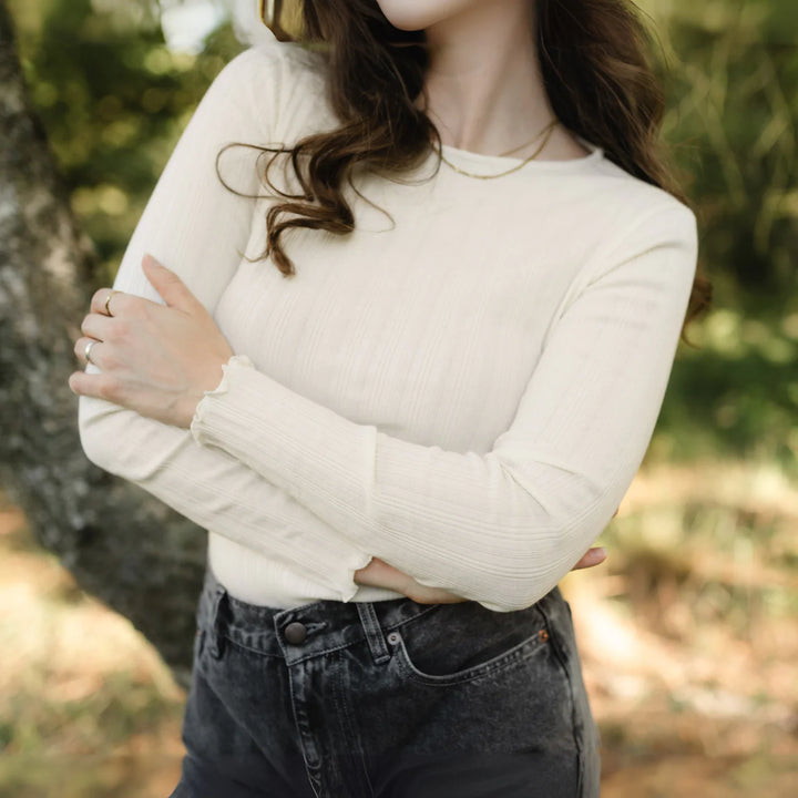 Langarmshirt Maja Natur von Nordlicht 4