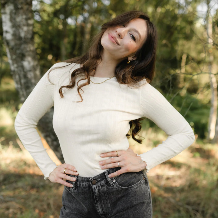 Langarmshirt Maja Natur von Nordlicht 5