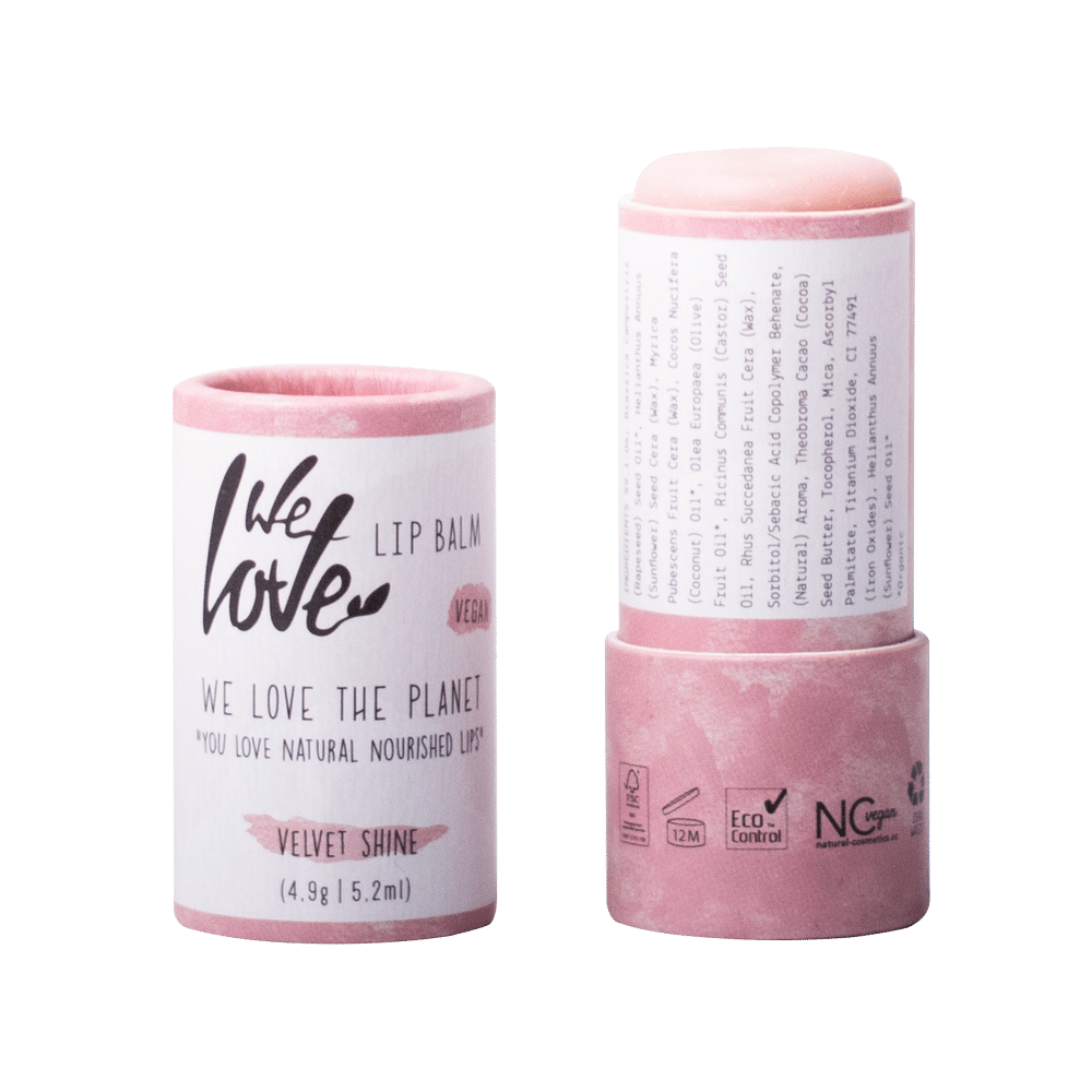 Lip Balm Velvet Shine von We Love The Planet offen