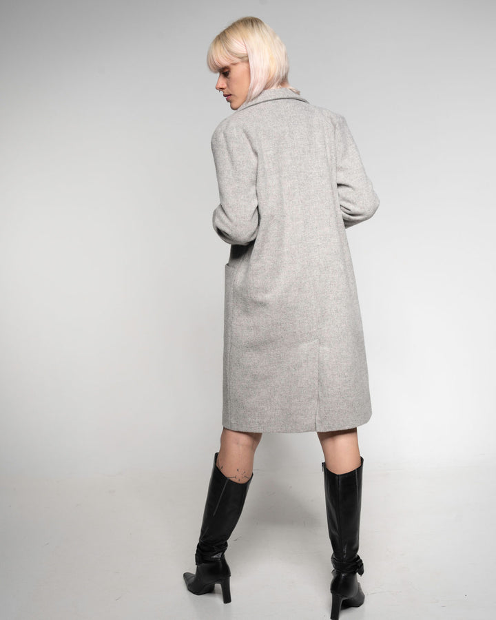 Mantel Alpaca Coat stone von Alma & Lovis 5