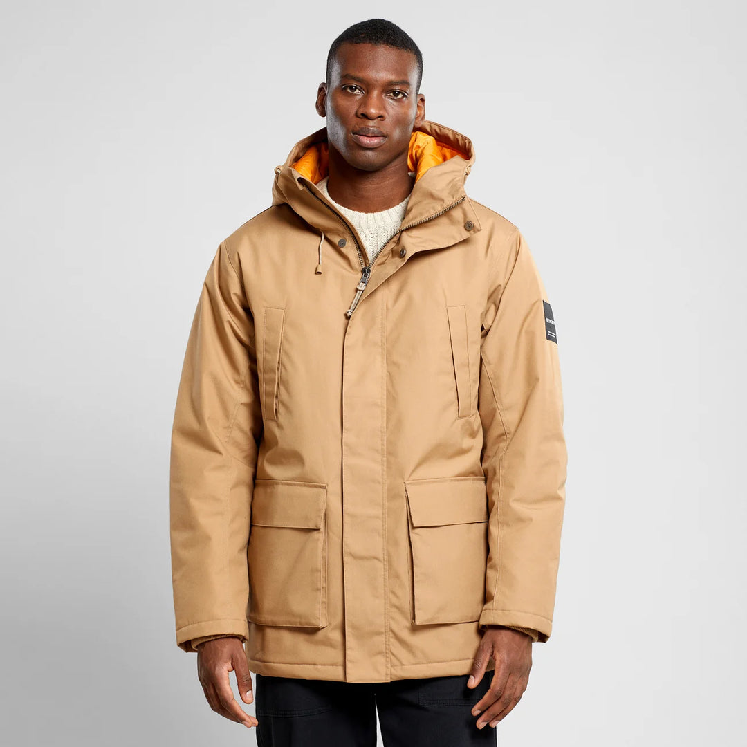 Parka Stavanger Tiger Brown Dedicated Model 1