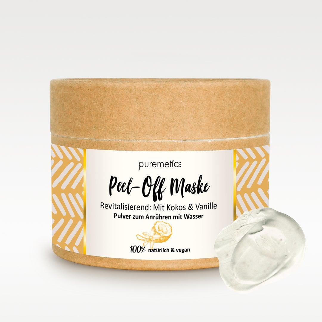 Peel-Off Maske Kokos & Vanille von Puremetics