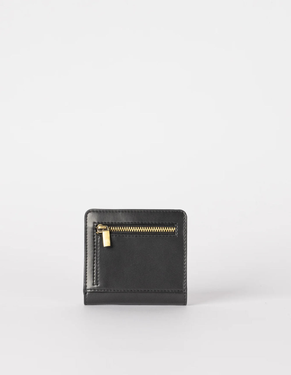 Portemonnaie Alex Fold Over Wallet Apple Leather Black von omybag 1