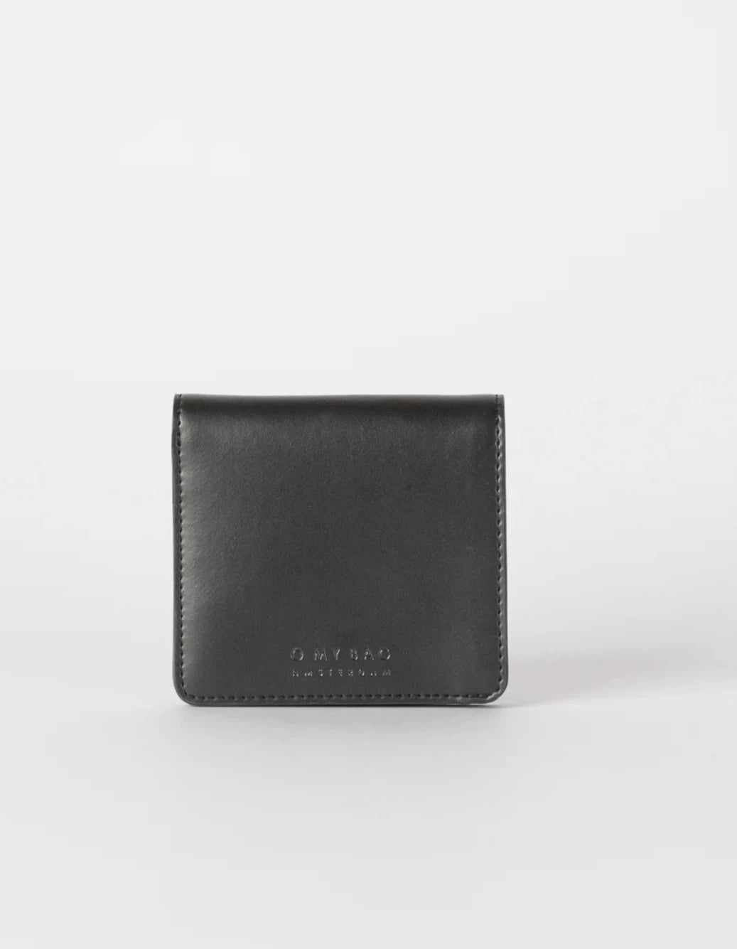 Portemonnaie Alex Fold Over Wallet Apple Leather Black von omybag
