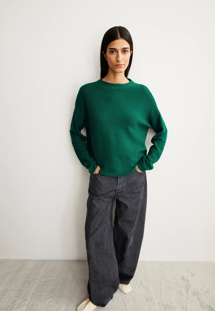 Pullover MERINAA LINKS LINKS SWEATER Emerald Green