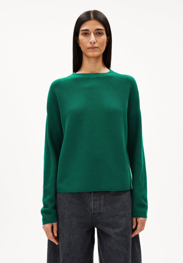 Pullover MERINAA LINKS LINKS SWEATER Emerald Green