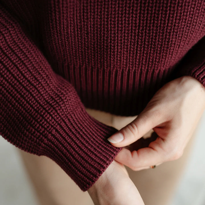 Pullover Mara Dunkelrot von Nordlicht 6