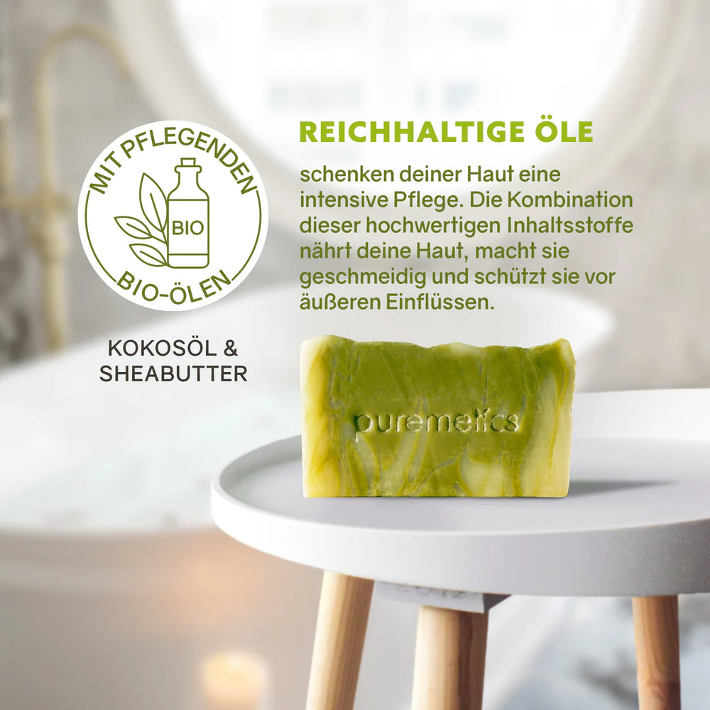 Hand- & Duschpflegeseife Limette von Puremetics Infos