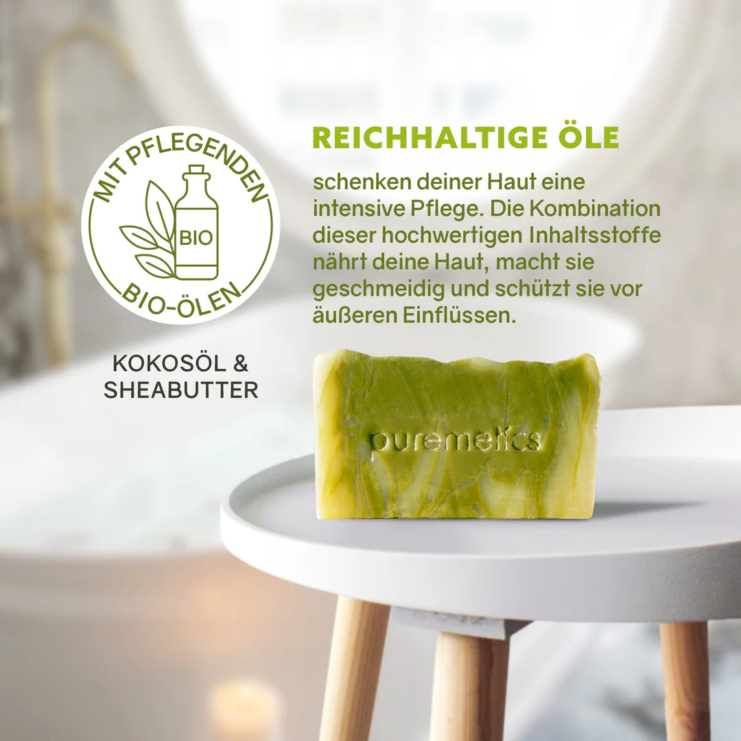 Hand- & Duschpflegeseife Limette von Puremetics Infos