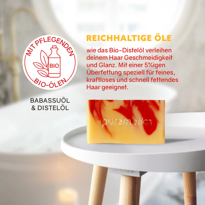Puremetics Seife Grapefruit Zypresse Infos