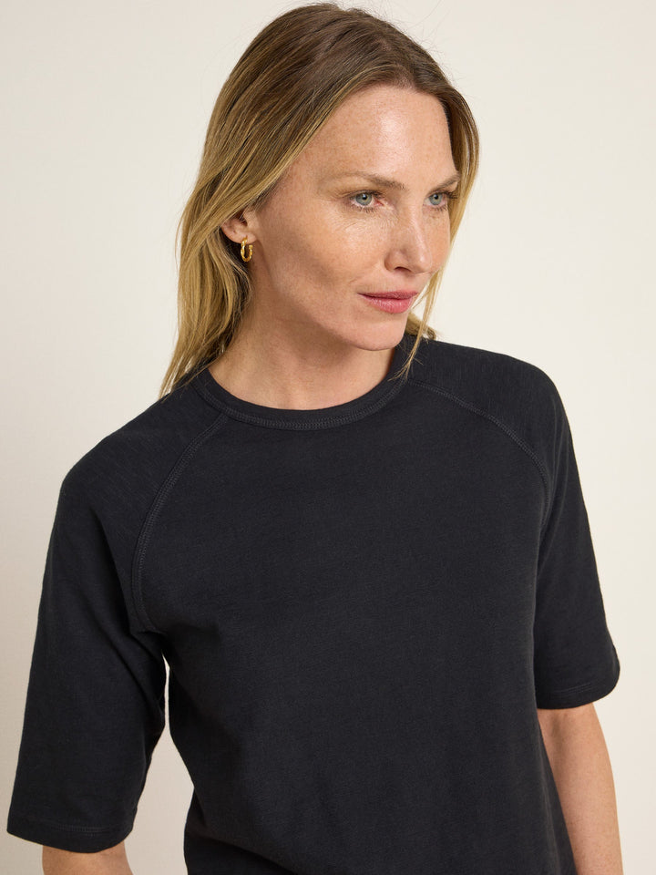 Raglanshirt GOTS Black von Lanius 3