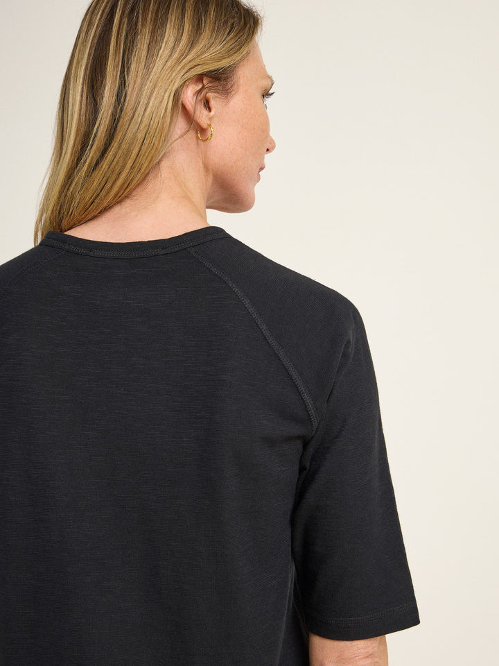 Raglanshirt GOTS Black von Lanius 4