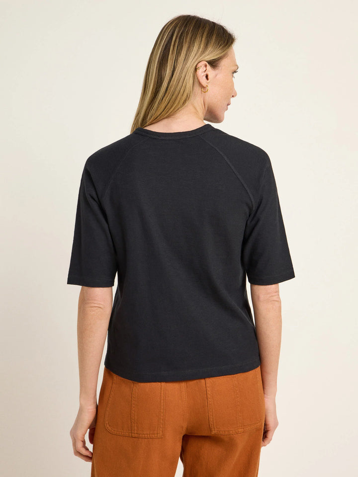 Raglanshirt GOTS Black von Lanius 5