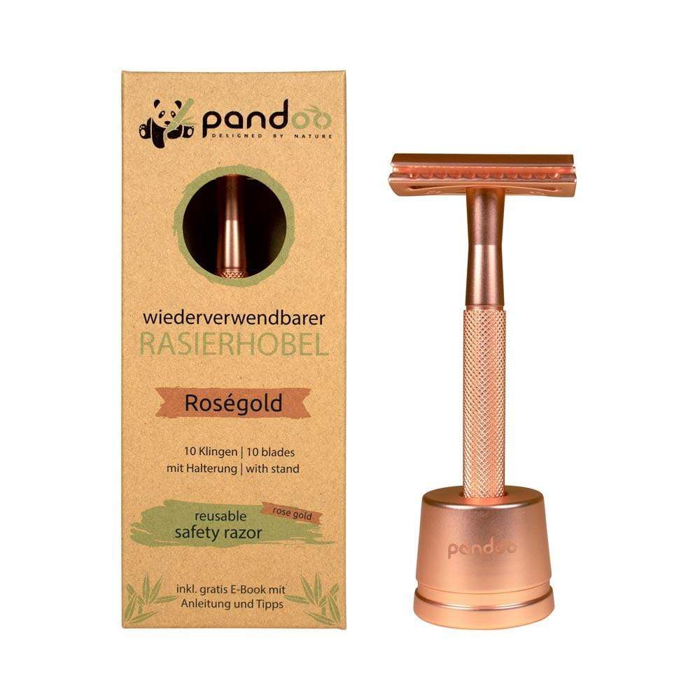 Rasierhobel Roségold Pandoo
