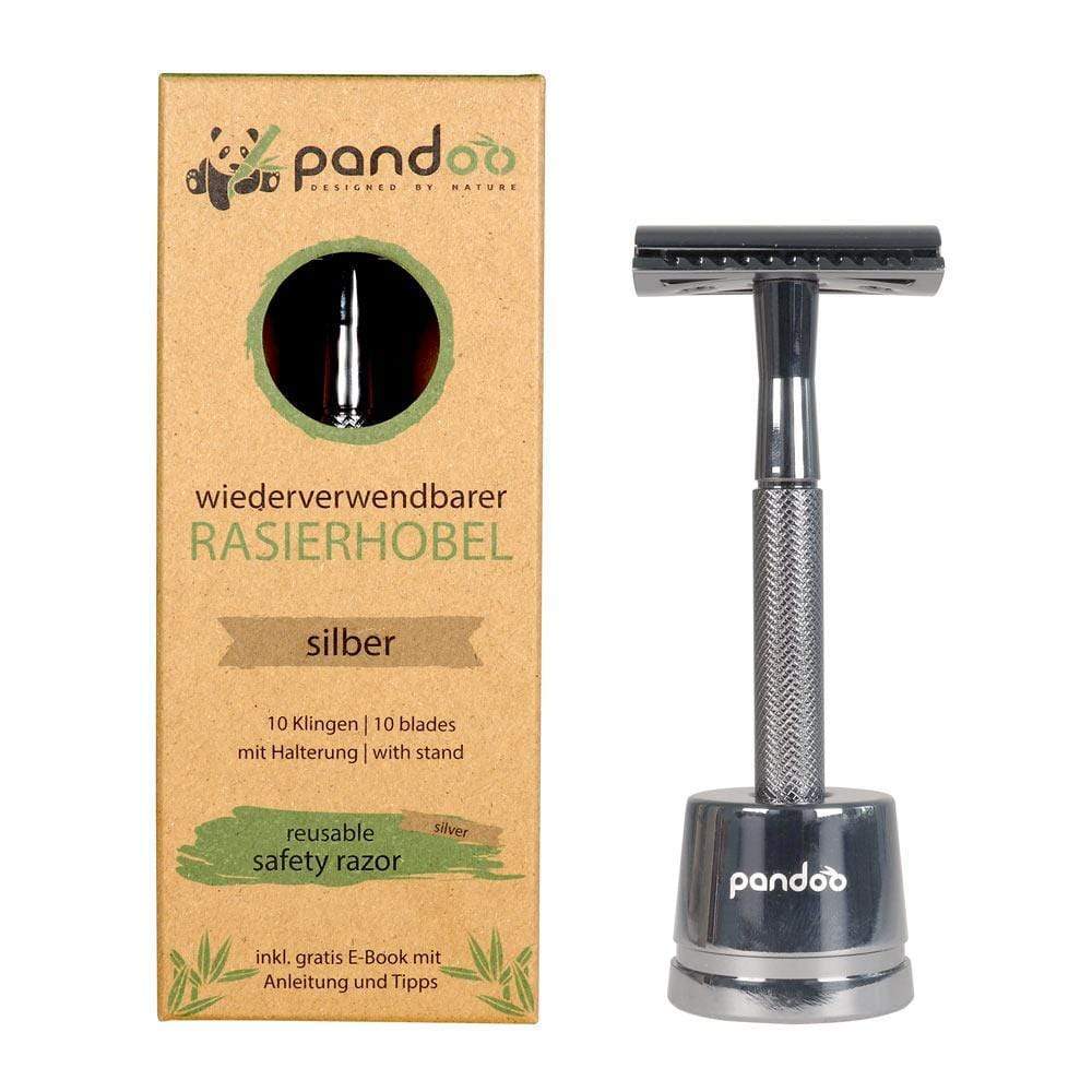 Rasierhobel Silber Pandoo