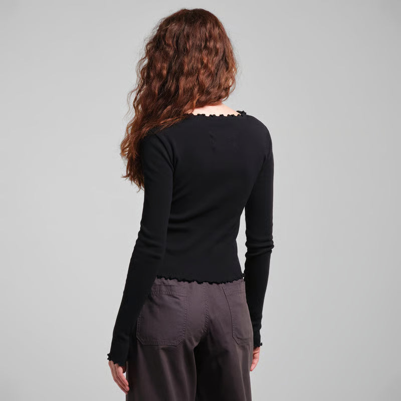 Rib Top Ryd Black von Dedicated 4