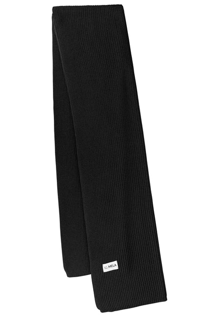 Rippstrick Schal NAGNA schwarz von MELA 3